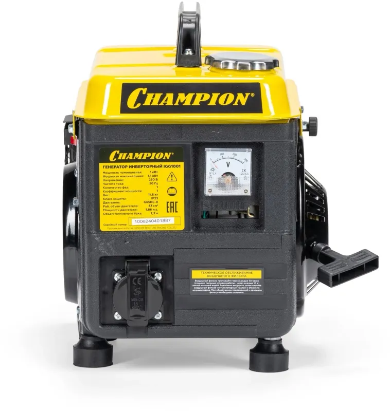 Генератор Champion PNIGG1001 1.1кВт