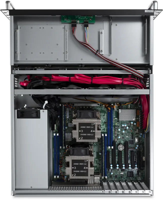 Сервер IRU Rock s2208e 2x6126 2x16Gb 1x800W w/o OS (2142571)