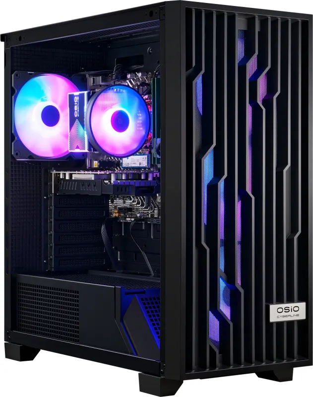 ПК Osio B59i i5 12400F (2.5) 16Gb SSD1Tb RTX3050 6Gb без ОС GbitEth 550W черный (С59I-001B)