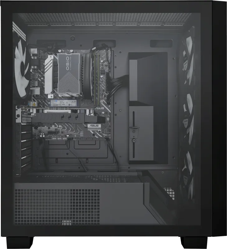 ПК Osio B59i i5 12400F (2.5) 16Gb SSD1Tb RTX3050 6Gb без ОС GbitEth 550W черный (С59I-001B)