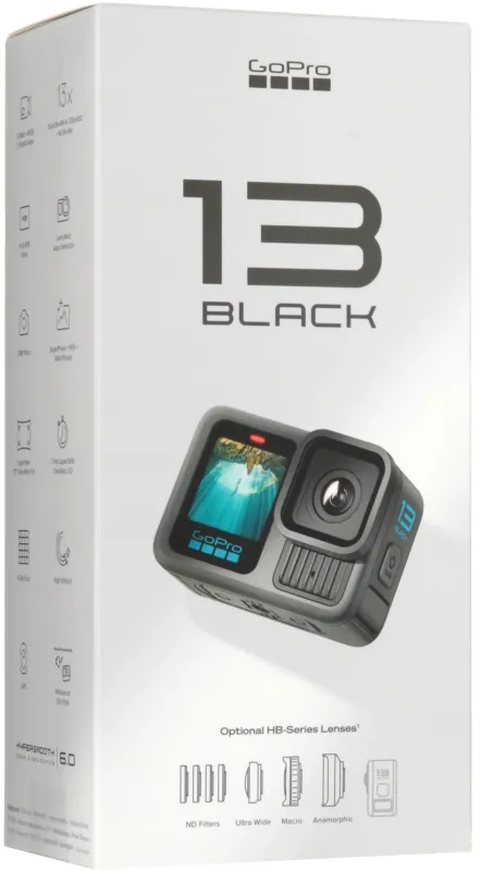 Экшн-камера GoPro HERO 13 1xCMOS 27.6Mpix черный