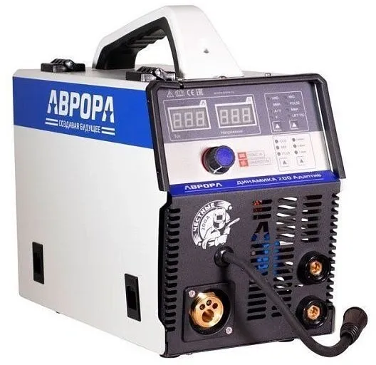Сварочный полуавтомат Аврора Динамика 200 АДАПТИВ ПУЛЬС инвертор MIG-MAG/ММА/TIG 5.63кВт