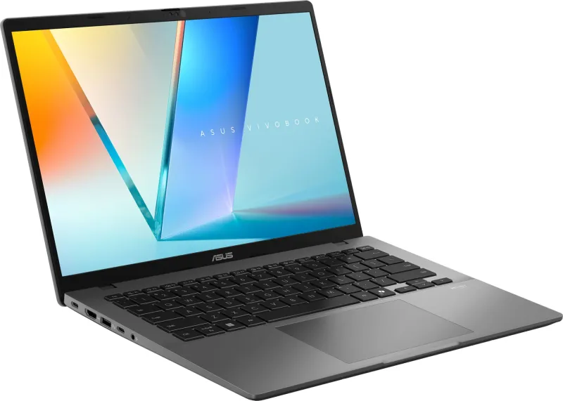 Ноутбук Asus VivoBook S14 S3407AA-SF076 Core Ultra 5 325 16Gb SSD512Gb Intel Graphics 14" IPS WUXGA (1920x1200) без ОС grey WiFi BT Cam (90NB1762-M004K0)