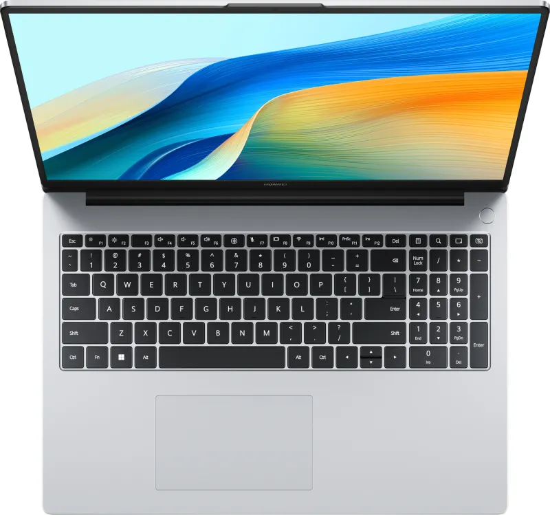 Ноутбук Huawei MateBook D 16 MCLG-X MitchellG-W5611D Core i5 13420H 16Gb SSD1Tb Intel UHD Graphics 16" IPS (1920x1200) без ОС silver WiFi BT Cam (53014MUA)