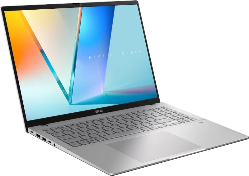 Ноутбук Asus VivoBook S16 S3607AA-SH114 Core Ultra 7 355 32Gb SSD1Tb Intel Graphics 16" OLED WUXGA (1920x1200) без ОС silver WiFi BT Cam (90NB1731-M007X0)
