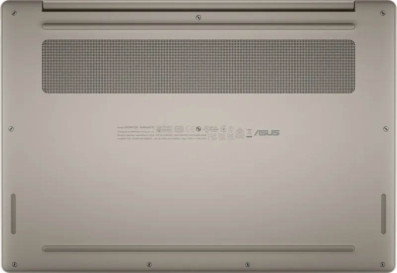 ASUS Zenbook A14 UX3407NA-QD100W Snapdragon X2 Elite (18-core) X2E88100/LPDDR5X 32GB 1TB M.2 NVMe PCIe 4.0 SSD/Qualcomm Adreno GPU/ 14" WUXGA (1920 x 1200) OLED 16:10/WIN11 HOME/0.99kg/Zabriskie Beige