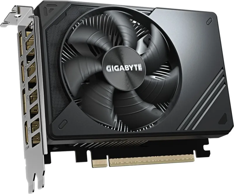 Видеокарта Gigabyte PCI-E 5.0 GV-N5050D6-8GD 1.0 NVIDIA GeForce RTX 5050 8Gb 128bit GDDR6 2572/20000 HDMIx2 DPx2 HDCP Ret low profile
