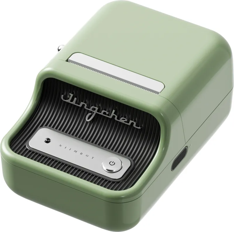 Термопринтер Niimbot B21S (1746725) 203dpi 60мм/с/USB/BT для печ.этик. зеленый