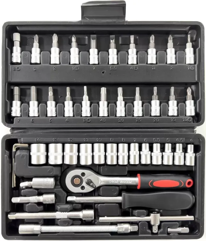 Набор инструментов Cartman 100068523490 46 предметов (жесткий кейс)