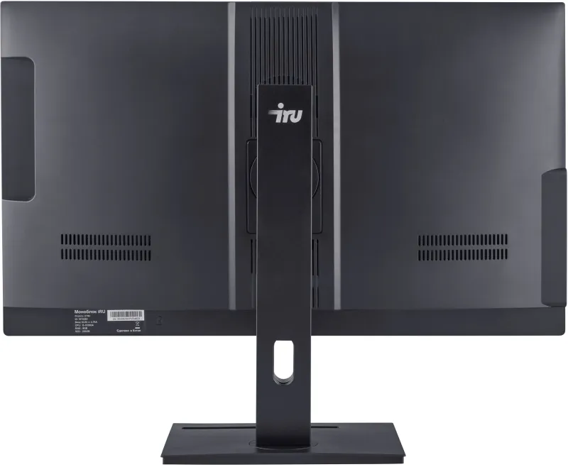 Моноблок IRU 27IM 27" Full HD i5 12450H (2) 16Gb SSD512Gb UHDG Windows 11 Pro GbitEth WiFi BT 120W Cam черный 1920x1080