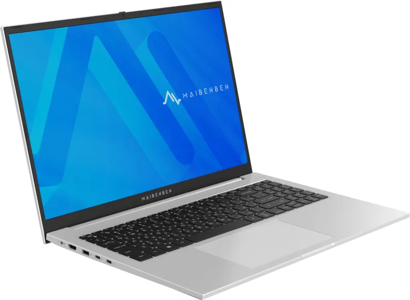 Ноутбук Maibenben M16B-R574UM Ryzen 5 7430U 8Gb SSD512Gb AMD Radeon 16" IPS FHD+ (1920x1200) Windows 11 Home silver WiFi BT Cam (M16B-R574UM0B14HS3E10)