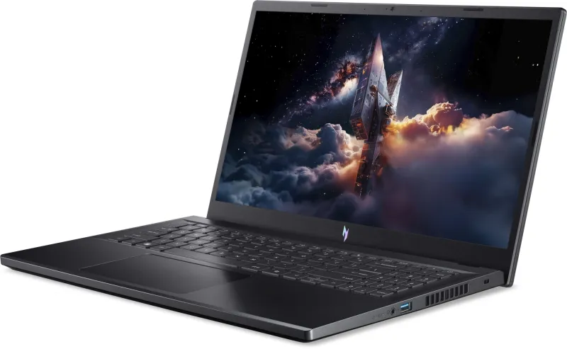 Ноутбук Acer Nitro V 15 ANV15-52-57D8 Core 5 210H 16Gb SSD512Gb NVIDIA GeForce RTX4050 6Gb 15.6" IPS FHD (1920x1080) без ОС black WiFi BT Cam (NH.QV2CD.009)