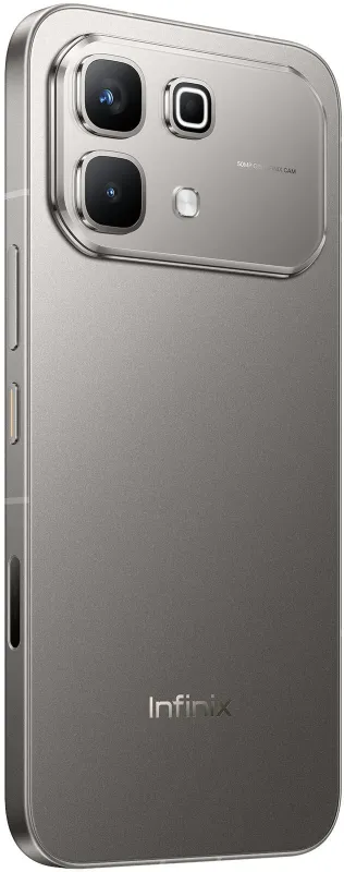 Смартфон Infinix X6879 Note 60 256Gb 8Gb титан моноблок 3G 4G 6.78" 1080x2436 Android 15 50Mpix 802.11 a/b/g/n/ac NFC GPS GSM900/1800 GSM1900 Protect