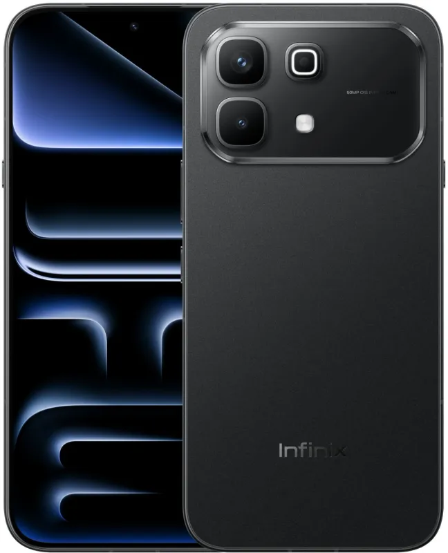 Смартфон Infinix X6879 Note 60 256Gb 8Gb черный моноблок 3G 4G 6.78" (10084739)