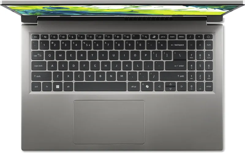 Ноутбук Acer Aspire Lite AL15-33P-C1XR N-series N150 8Gb SSD512Gb Intel Graphics 15.6" IPS FHD (1920x1080) без ОС grey WiFi BT Cam (NX.D2FER.002)