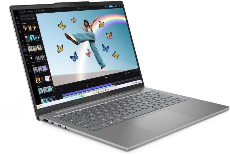 Ноутбук Lenovo IdeaPad Slim 5 14ARP10 Ryzen 7 7735HS 16Gb SSD512Gb AMD Radeon 680M 14" OLED WUXGA (1920x1200) без ОС grey WiFi BT Cam (83HT000CRK)
