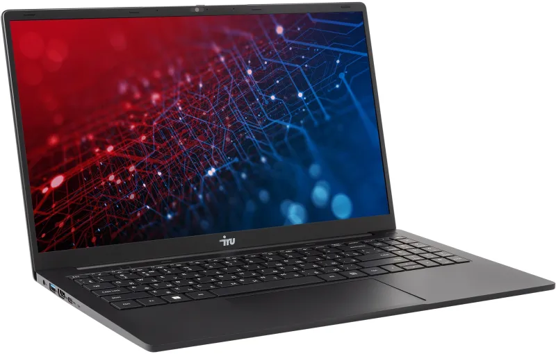 Ноутбук IRU Strato 15ALID5 Core i7 13620H 16Gb SSD512Gb Intel UHD Graphics 15.6" IPS FHD (1920x1080) Windows 11 Pro black WiFi BT Cam 6000mAh (2150076)