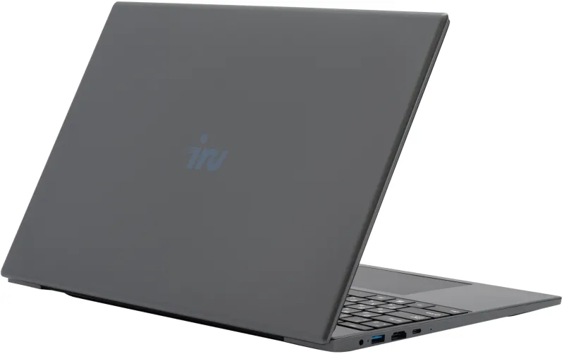 Ноутбук IRU Tactio 15PHC Ryzen 5 7430U 8Gb SSD256Gb AMD Radeon Graphics 15.6" IPS FHD (1920x1080) Windows 11 Pro 64 black WiFi BT Cam 4000mAh (2150145)