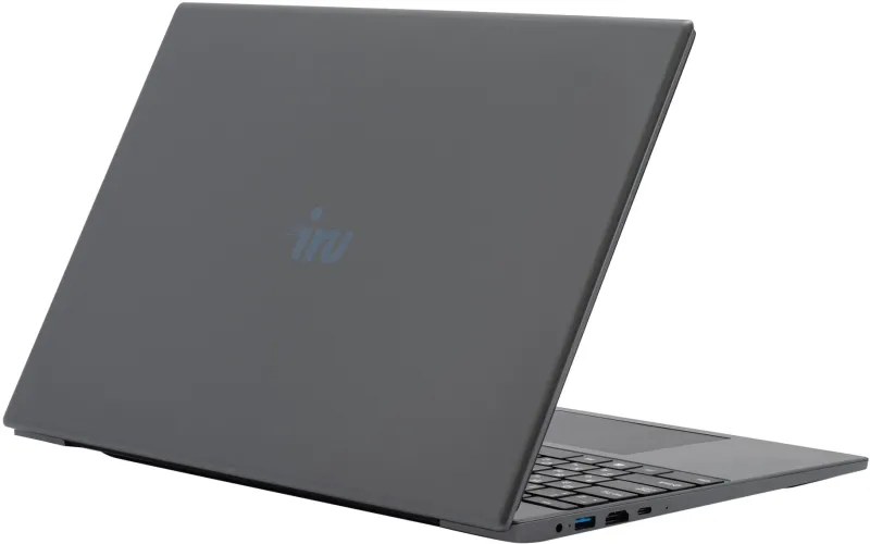 Ноутбук IRU Tactio 15PHC Ryzen 5 7430U 16Gb SSD512Gb AMD Radeon Graphics 15.6" IPS FHD (1920x1080) FreeDOS black WiFi BT Cam 4000mAh (2150146)
