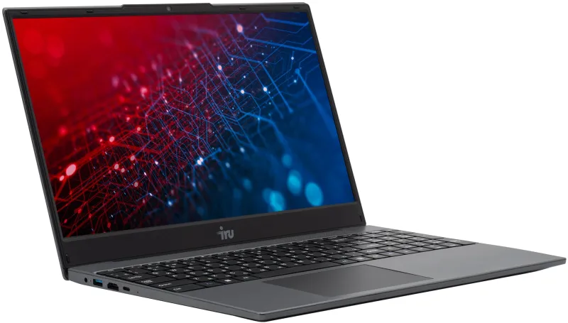 Ноутбук IRU Tactio 15PHC Ryzen 5 7430U 16Gb SSD512Gb AMD Radeon Graphics 15.6" IPS FHD (1920x1080) Windows 11 Pro 64 black WiFi BT Cam 4000mAh (2150148)