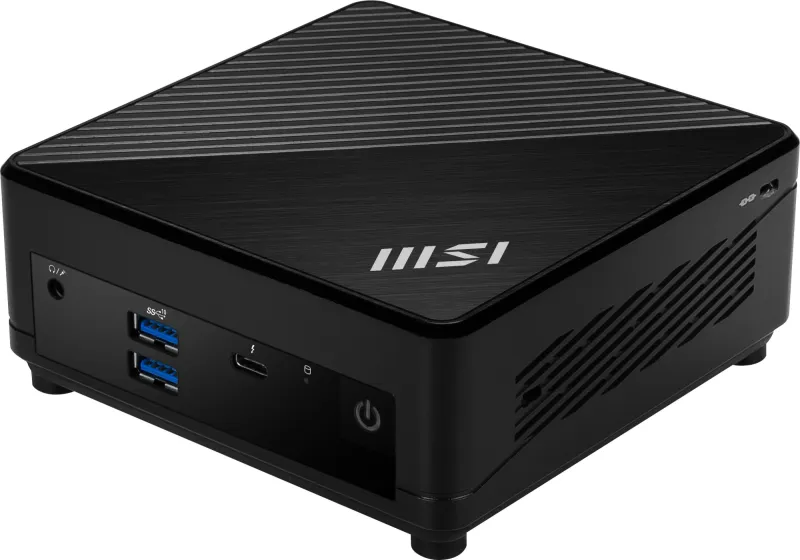 Неттоп MSI Cubi 5 1M-617XRU Core 5 120U (1.4) 16Gb SSD512Gb Graphics CR без ОС 2xGbitEth WiFi BT черный (9S6-B0A821-617)