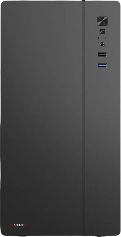 Корпус Accord ACC-266 черный без БП mATX 2x80mm 2x120mm 1xUSB2.0 1xUSB3.0 audio bott PSU