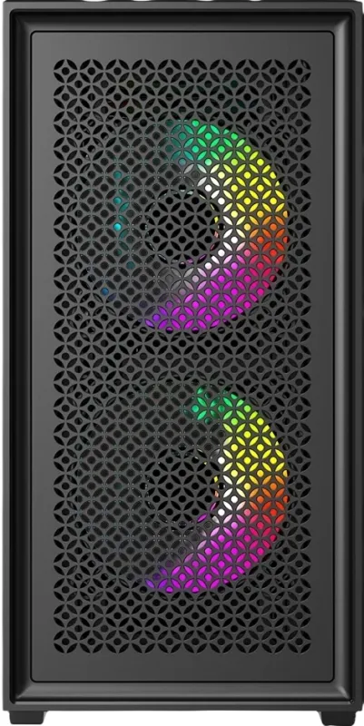 Корпус Accord ACC-1902 черный без БП mATX 2xUSB2.0 1xUSB3.0 audio bott PSU