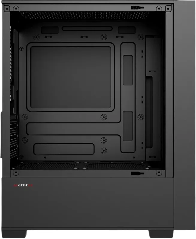 Корпус Accord ACC-1902 черный без БП mATX 2xUSB2.0 1xUSB3.0 audio bott PSU