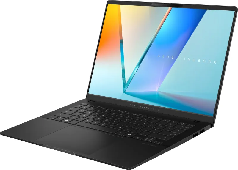 Ноутбук Asus VivoBook S14 OLED S5406SA-QD237 Core Ultra 5 226V 16Gb SSD512Gb Intel Arc 130V 14" OLED WUXGA (1920x1200) без ОС black WiFi BT Cam (90NB15R3-M00FP0)
