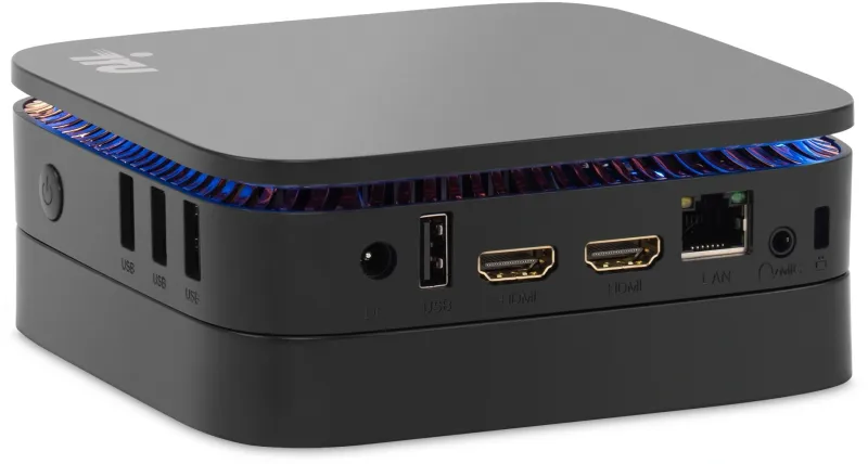 Неттоп IRU 110JLCN Cel N4500 (1.1) 8Gb SSD256Gb UHDG без ОС GbitEth WiFi BT 30W черный (2152166)