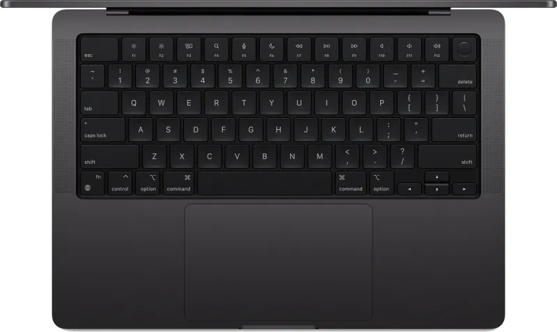 Ноутбук Apple MacBook Pro A3401 M4 Pro 14 core 24Gb SSD1Tb/20 core GPU 14.2" Liquid Retina XDR (3024x1964) macOS black WiFi BT Cam (MX2J3B/A)