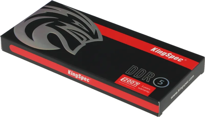 KingSpec DDR5 DIMM 16GB 6000MHz CL46 1x16GB 1.25V 288-pin