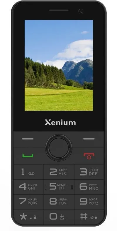 Мобильный телефон Xenium X900 черный моноблок 1.77" 320x240 Spreadtrum ThreadX RTOS 0.3Mpix GSM900/1800 MP3