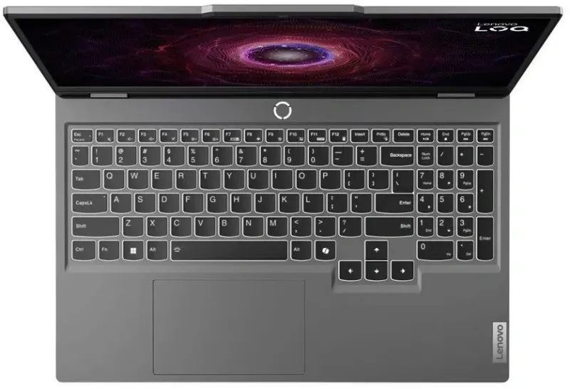 Ноутбук Lenovo LOQ 15ARP9 Ryzen 5 7235HS 16Gb SSD512Gb NVIDIA GeForce RTX4050 6Gb 15.6" IPS FHD (1920x1080) без ОС grey WiFi BT Cam (83JC00LBRK)