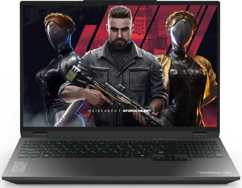 Ноутбук Maibenben X16B-R98956 Ryzen 9 8940HX 16Gb SSD1Tb NVIDIA GeForce RTX 5060 (X16B-R98956GQSHBRE3)