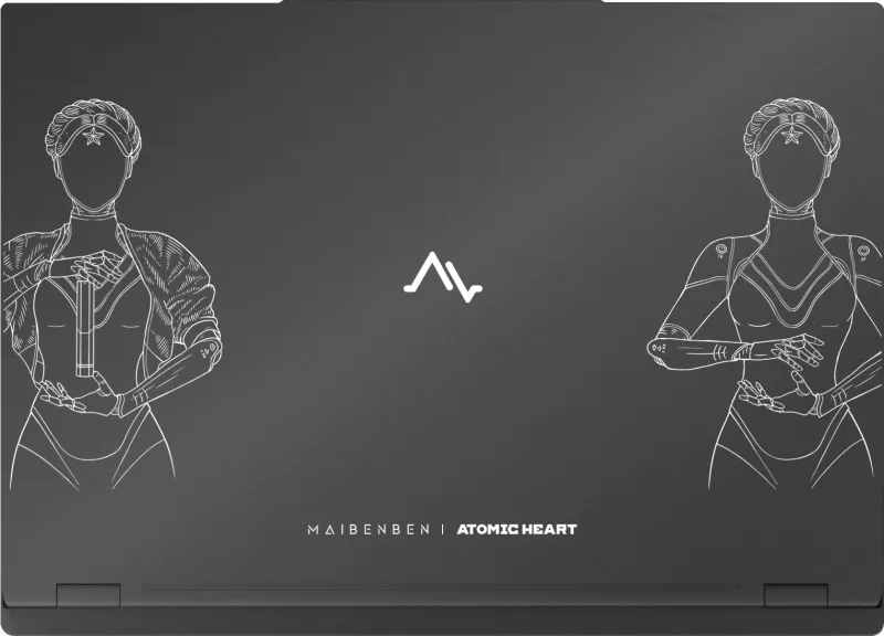 Ноутбук Maibenben X16B-R98956 Ryzen 9 8940HX 16Gb SSD1Tb NVIDIA GeForce RTX 5060 8Gb 16" IPS QHD+ (2560x1600) Windows 11 black WiFi BT Cam 4100mAh (X16B-R98956GQSHBRE3)