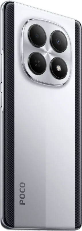 Смартфон Xiaomi Poco M8 5G 256Gb 8Gb серебристый моноблок 3G 4G 2Sim 6.77" 1080x2392 Android 15 50Mpix 802.11 a/b/g/n/ac NFC GPS GSM900/1800 GSM1900 Protect microSD max1024Gb