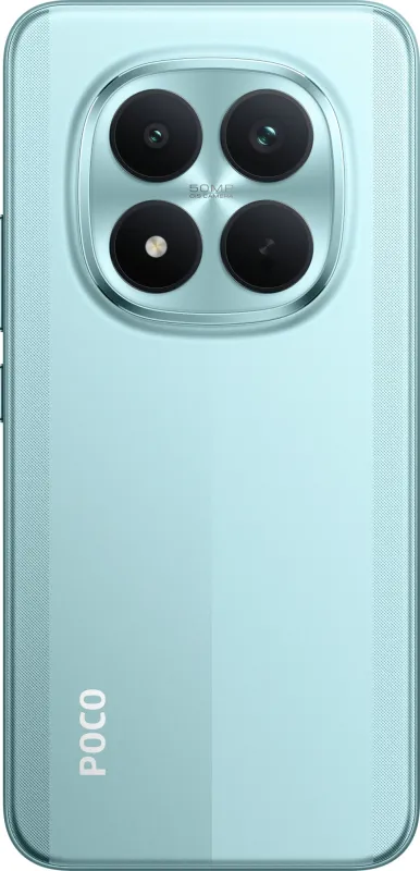 Смартфон Xiaomi Poco M8 Pro 5G 256Gb 8Gb зеленый моноблок 3G 4G 2Sim 6.83" 1280x2772 Android 15 50Mpix 802.11 a/b/g/n/ac/ax NFC GPS GSM900/1800 GSM1900 Protect