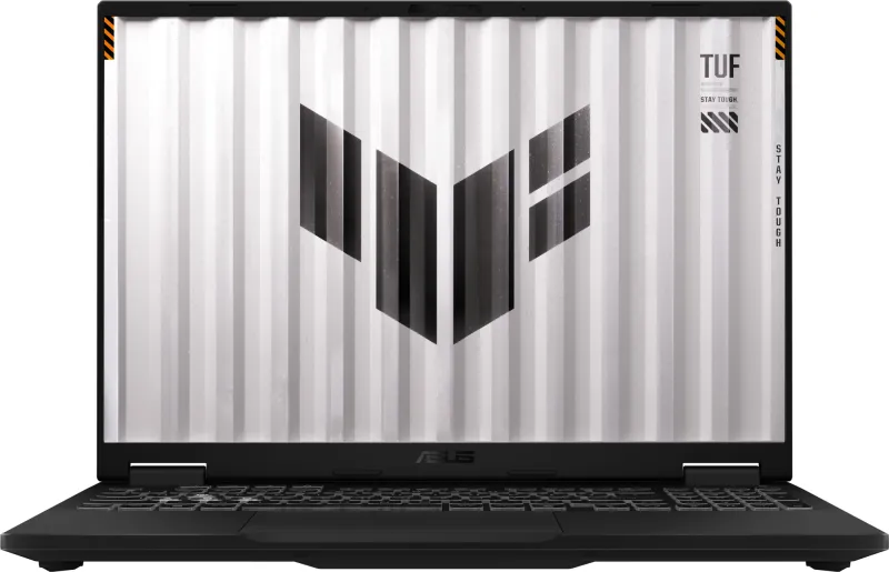 Ноутбук Asus TUF Gaming F16 FX608JHI-TU216 Core i5 14450HX 16Gb SSD512Gb NVIDIA GeForce RTX5050 8Gb 16" IPS WUXGA (1920x1200) без ОС grey WiFi BT Cam (90NR0NA1-M00BJ0)