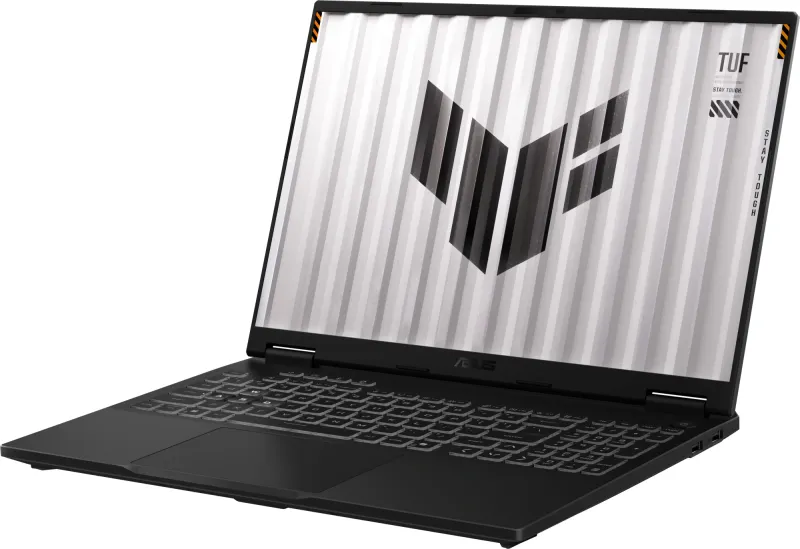 Ноутбук Asus TUF Gaming F16 FX608JHI-TU216 Core i5 14450HX 16Gb SSD512Gb NVIDIA GeForce RTX5050 8Gb 16" IPS WUXGA (1920x1200) без ОС grey WiFi BT Cam (90NR0NA1-M00BJ0)
