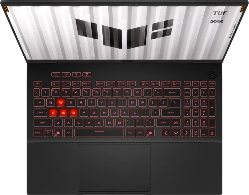 Ноутбук Asus TUF Gaming A16 FA608UMI-TU172 Ryzen 7 260 16Gb SSD512Gb NVIDIA GeForce RTX 5060 8Gb 16" IPS WUXGA (1920x1200) без ОС grey WiFi BT Cam (90NR0KV1-M00BC0)
