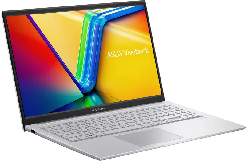 Ноутбук Asus Vivobook 15 X1504VA-BQ4060 Core 3 100U 16Gb SSD512Gb Intel Graphics 15.6" IPS FHD (1920x1080) без ОС silver WiFi BT Cam (90NB13Y2-M03600)