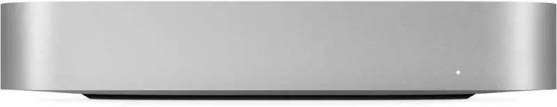 ПК Apple Mac mini A2686 slim M2 8 core (3.49) 8Gb SSD256Gb 10 core GPU macOS GbitEth WiFi BT серебристый (MMFJ3HN/A)