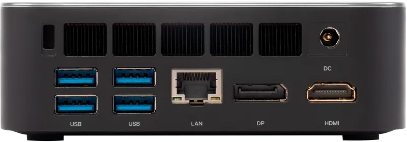 Неттоп IRU Tactio 525 Ryzen 5 6600H (3.3) 16Gb SSD512Gb 660M без ОС GbitEth WiFi BT 120W черный (RUS) (2164267)