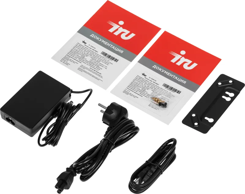 Неттоп IRU Tactio 525 Ryzen 5 6600H (3.3) 16Gb SSD512Gb 660M без ОС GbitEth WiFi BT 120W черный (RUS) (2164267)