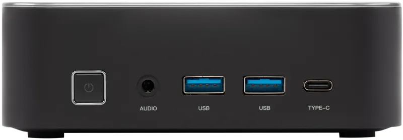 Неттоп IRU Tactio 525 Ryzen 5 6600H (3.3) 16Gb SSD1Tb 660M Windows 11 Pro GbitEth WiFi BT 120W черный (RUS) (2164337)