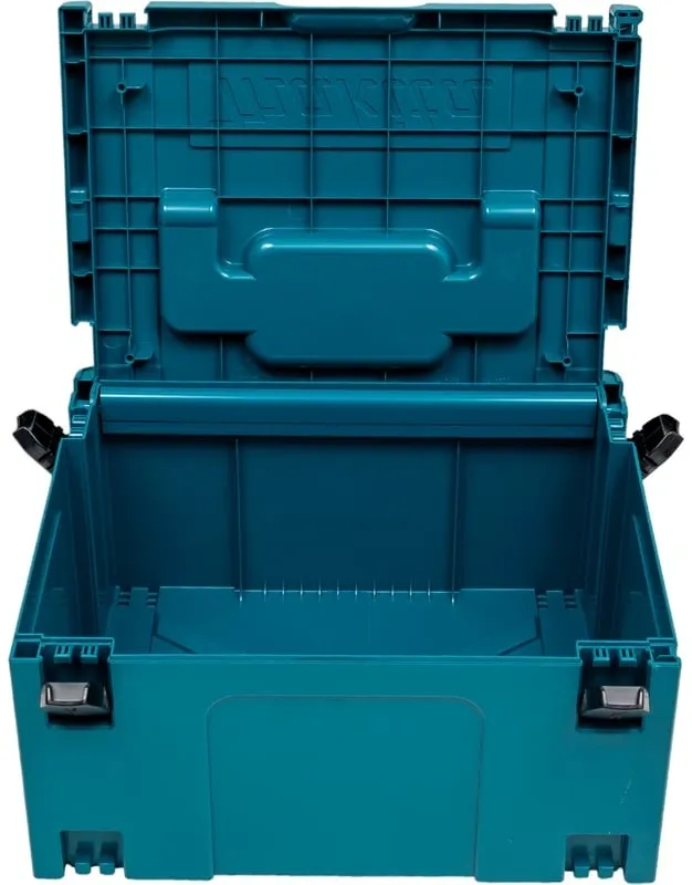 Ящик для инструментов Makita Makpac тип 3 24.47л 1отд. бирюзовый/черный (821551-8)