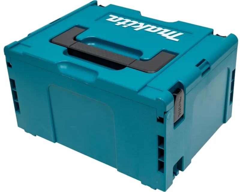 Ящик для инструментов Makita Makpac тип 3 24.47л 1отд. бирюзовый/черный (821551-8)