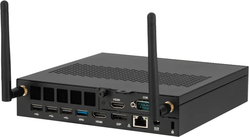 Неттоп IRU Tactio 310H6ITF i3 12100 (3.3) 8Gb SSD256Gb UHDG 730 без ОС GbitEth WiFi BT 120W черный (RUS) (2164456)