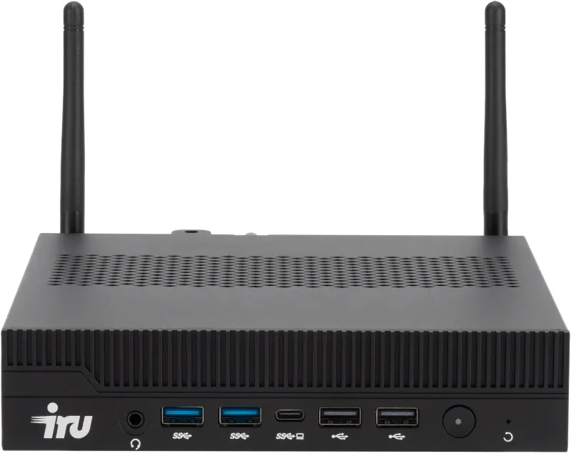 Неттоп IRU Tactio 310H6ITF i3 12100 (3.3) 8Gb SSD256Gb UHDG 730 без ОС GbitEth WiFi BT 120W черный (RUS) (2164456)